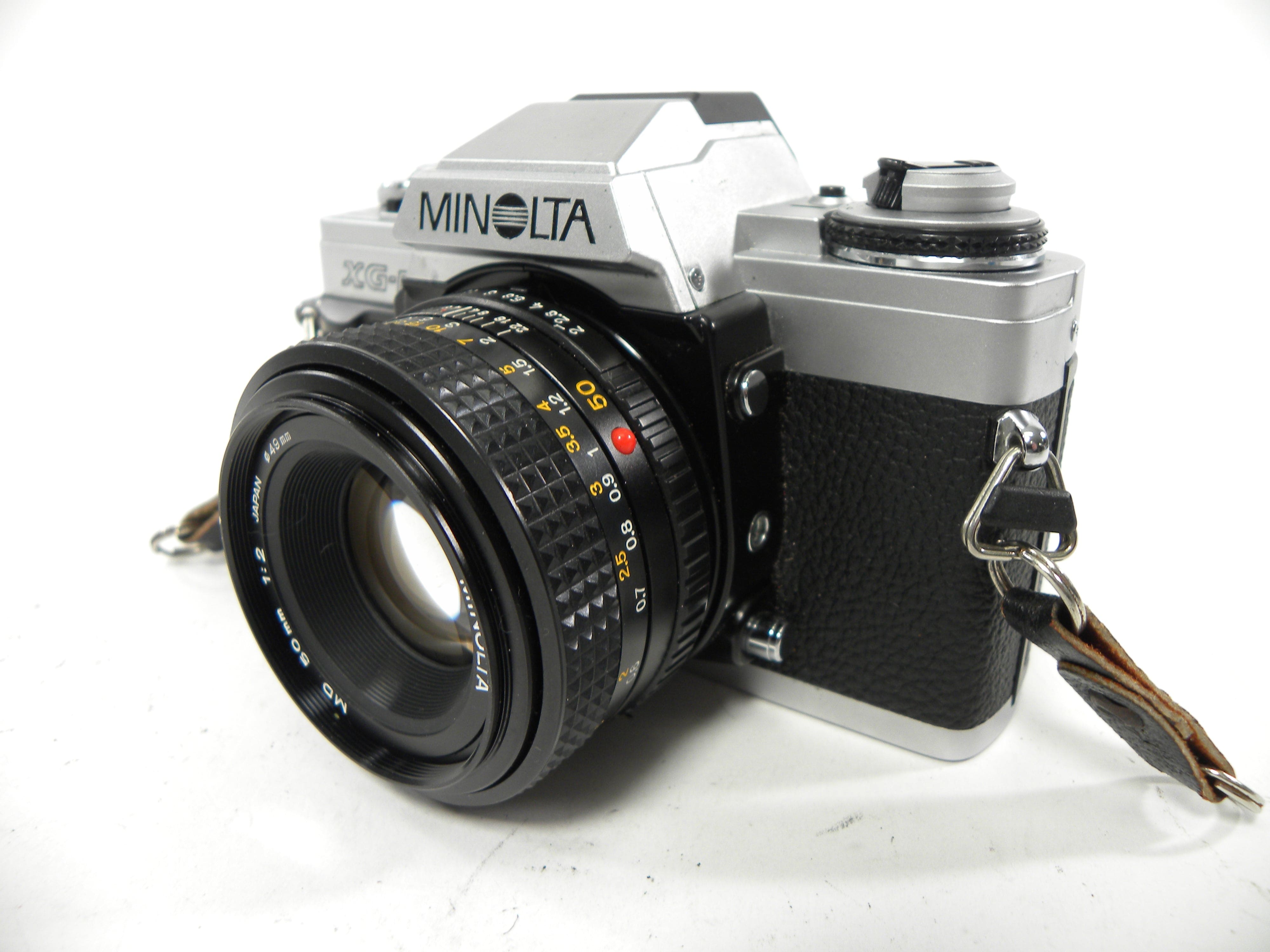 Minolta XG-M 35mm SLR w/MD 50mm f2