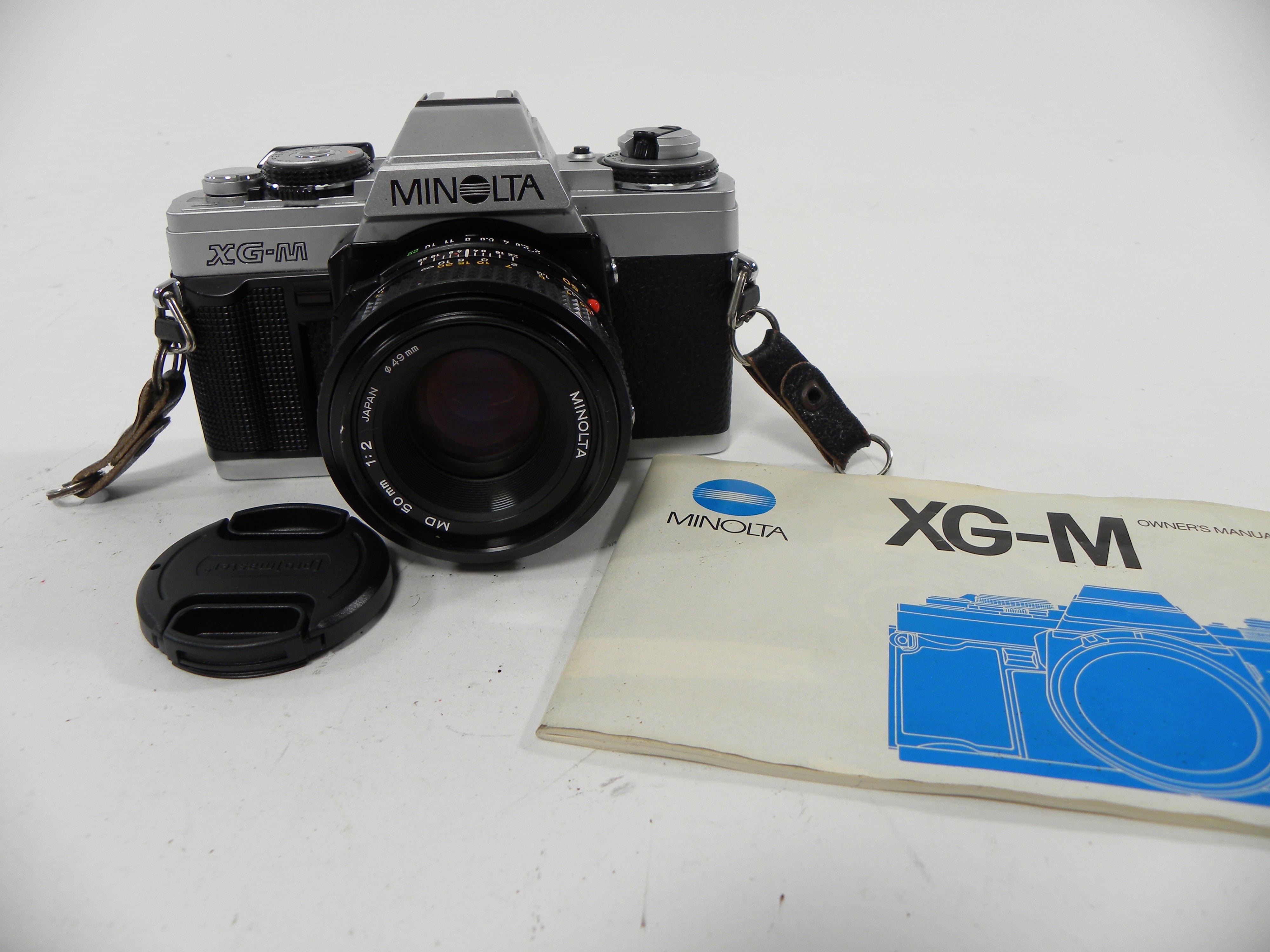 Minolta XG-M 35mm SLR w/MD 50mm f2