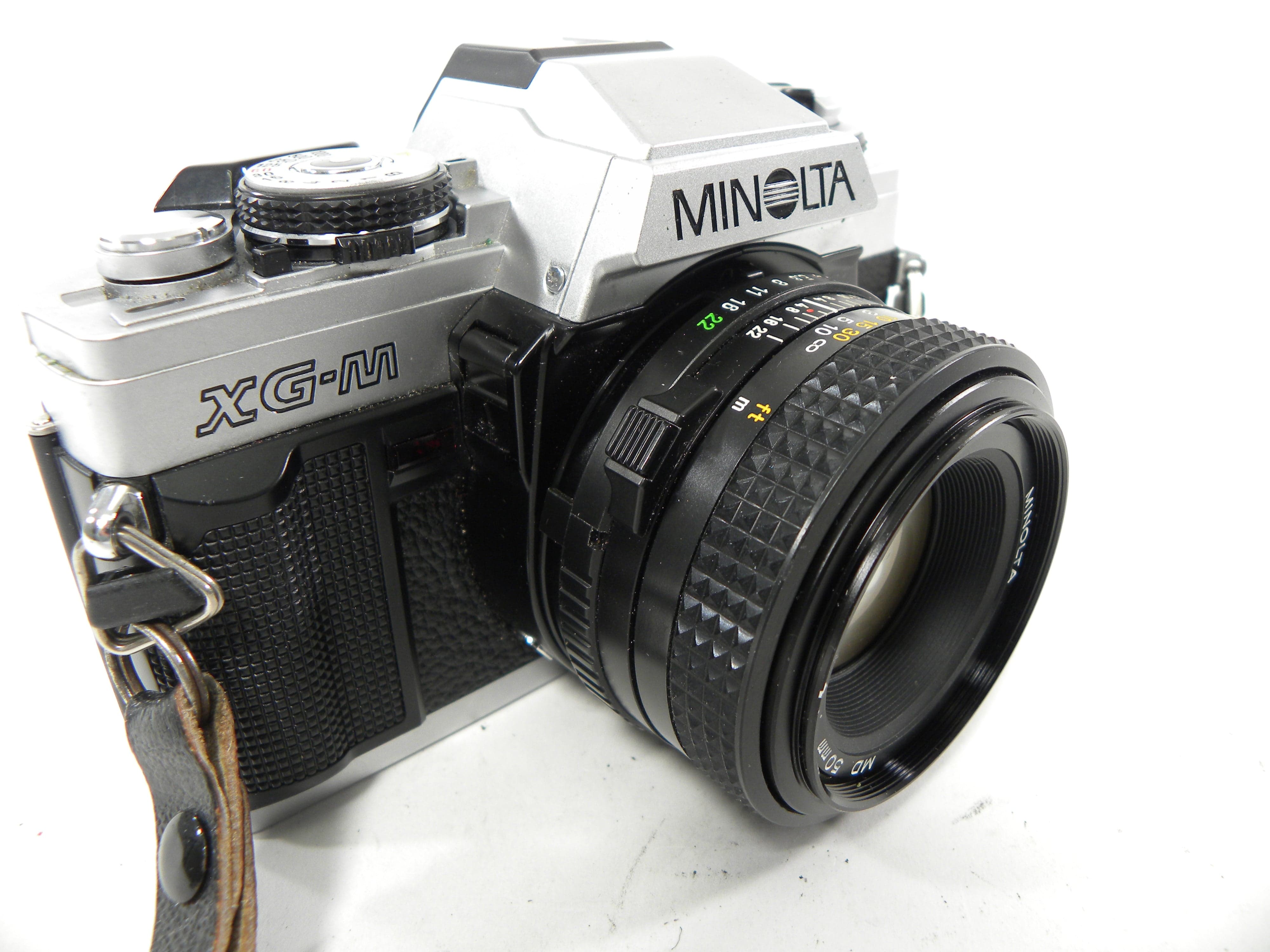 Minolta XG-M 35mm SLR w/MD 50mm f2