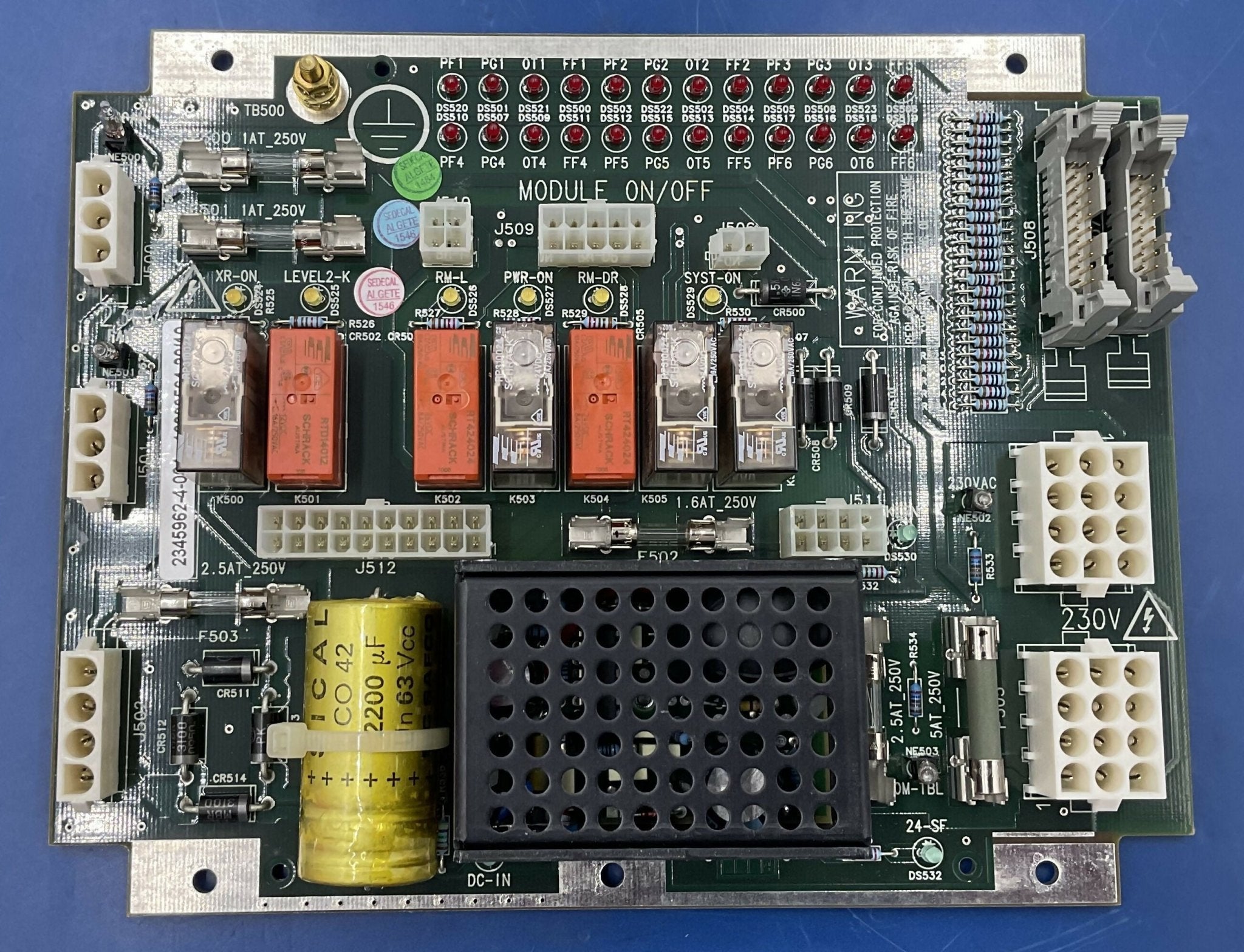 Module ON/OFF Board V6 (2345962-4/5411527 GE
