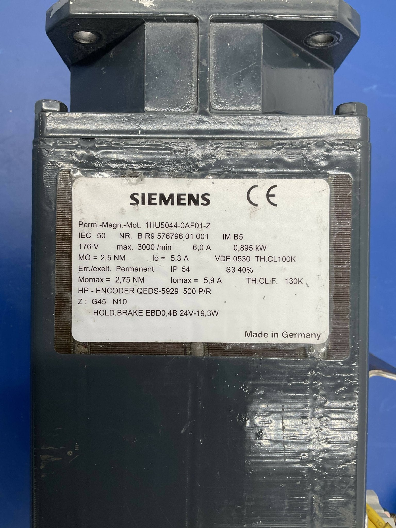 MOTOR (1HU5044-0AF01-Z SIEMENS