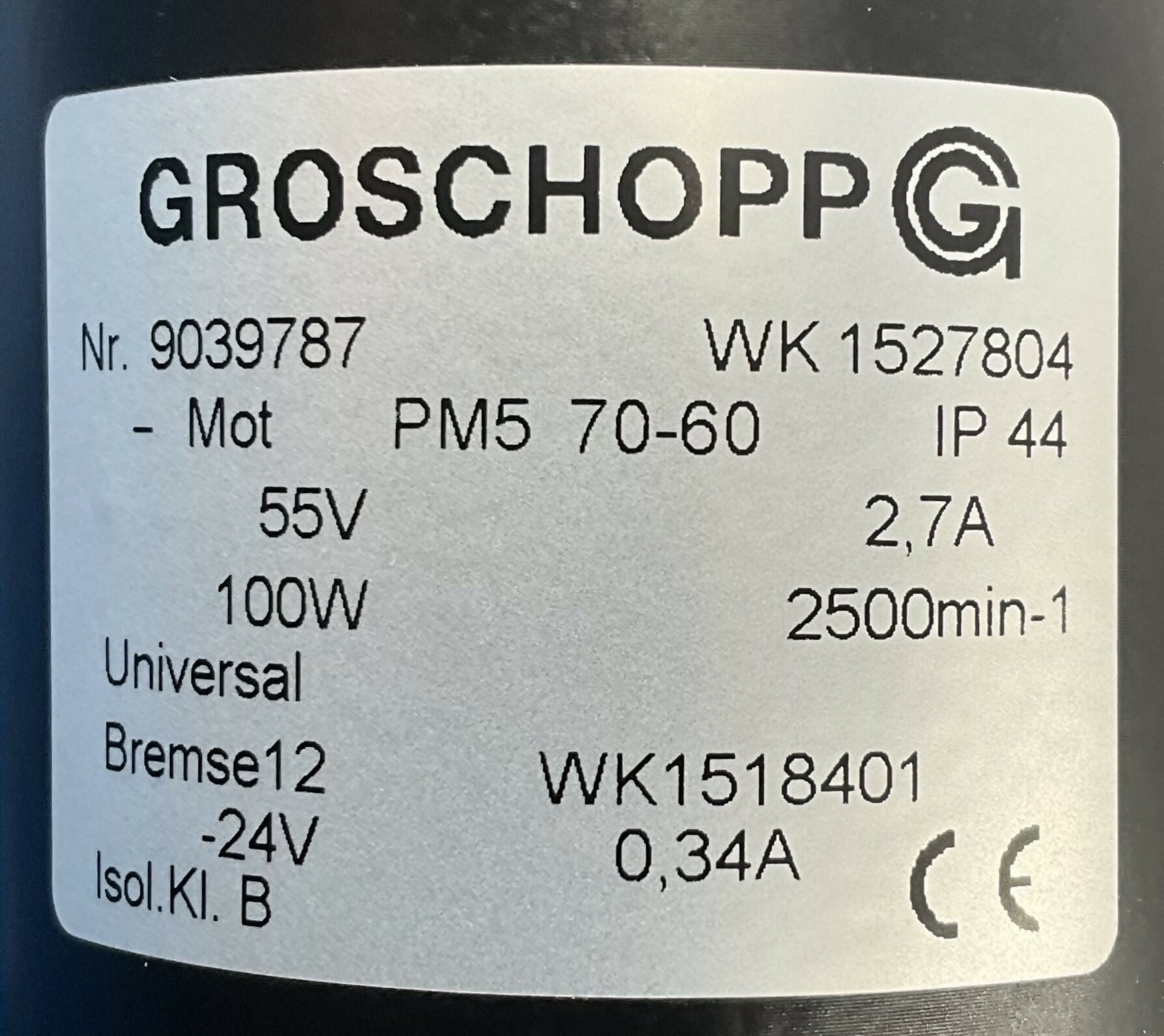 MOTOR C-ARM ROTATION ASM (4522-128-83875/452212883875 PHILIPS