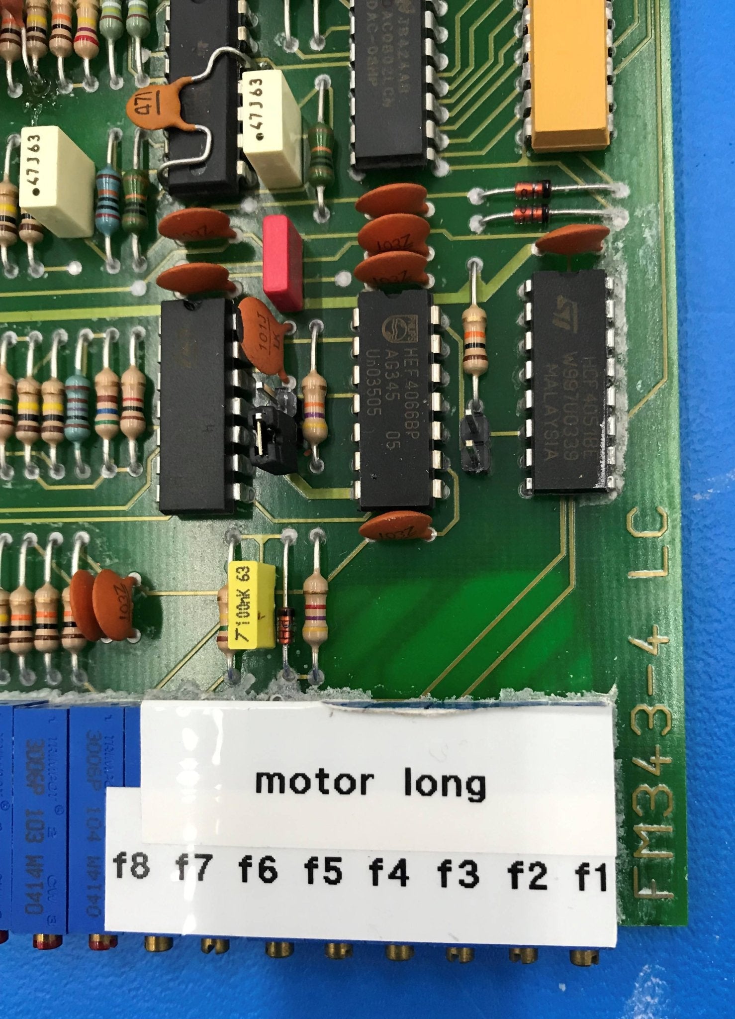 Motor Long Board (FM343-4 LC Picker