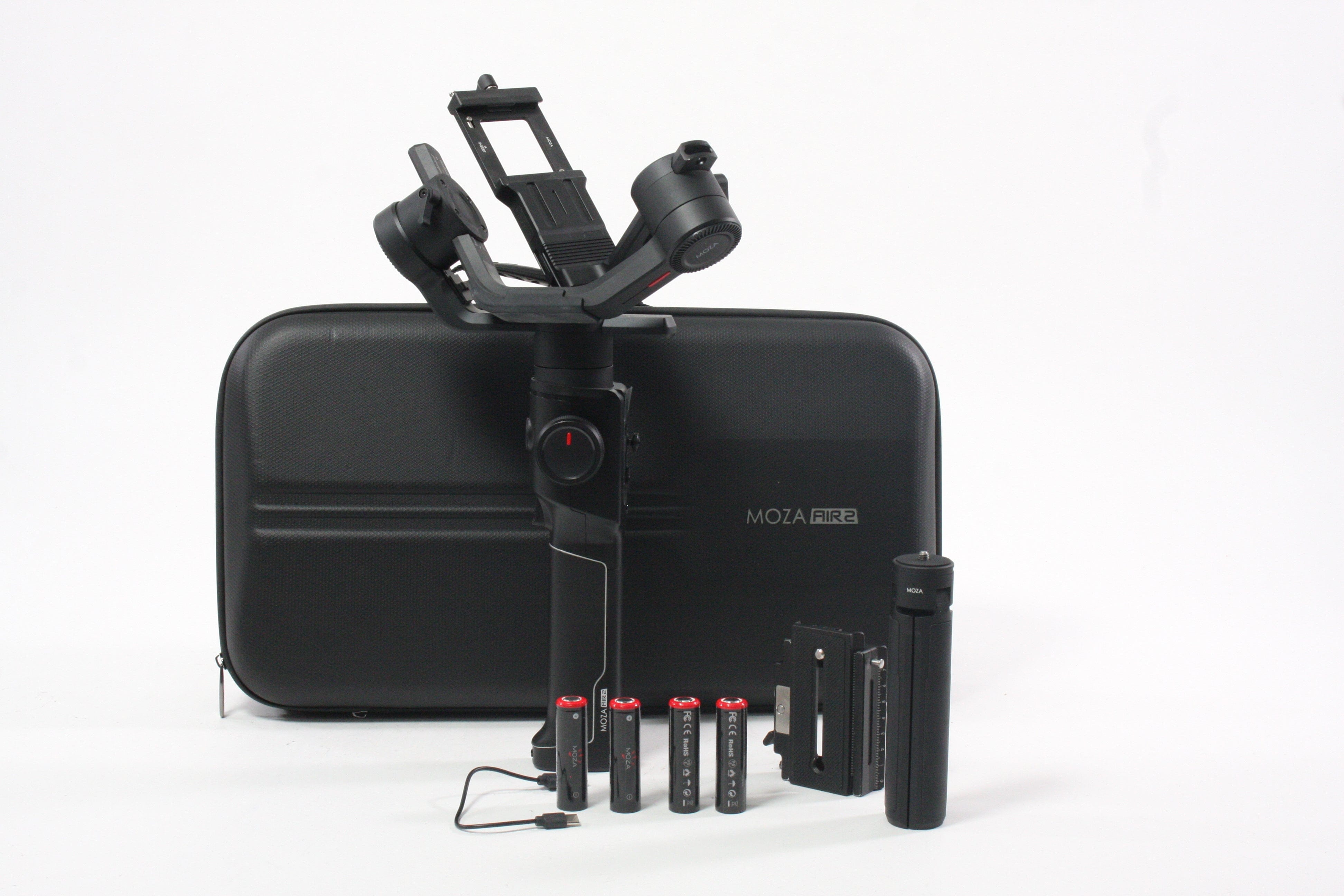 Moza Air2 with Zhiyun Dual-Handles Crane E002