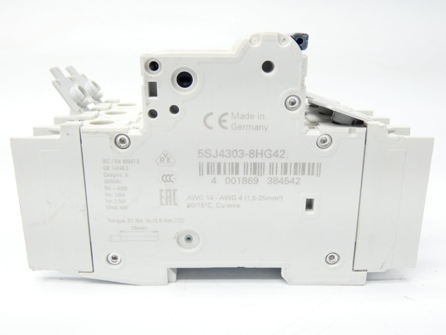 SIEMENS 5SJ4303-8HG42 400V 3A UNMP