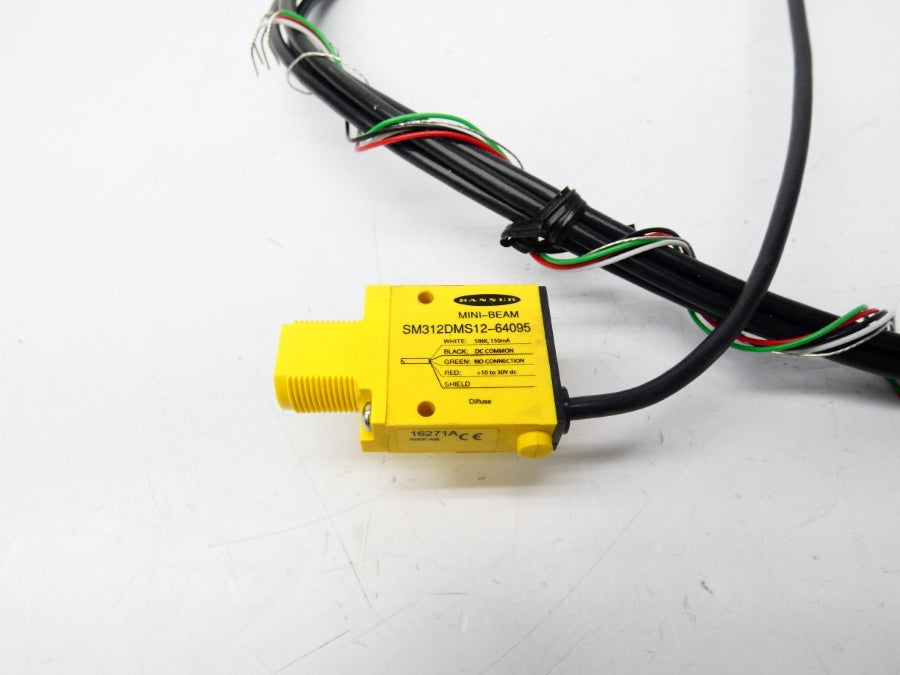 BANNER ENGINEERING SM312DMS12-64095 10-30VDC 12' NSNP