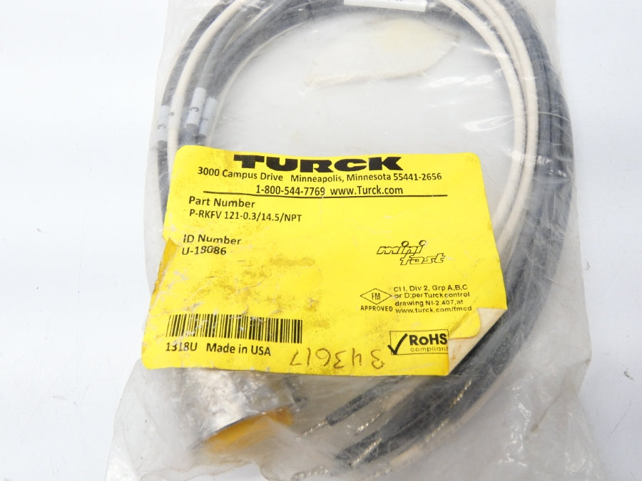 TURCK P-RKFV121-0.3/14.5/NPT NSMP