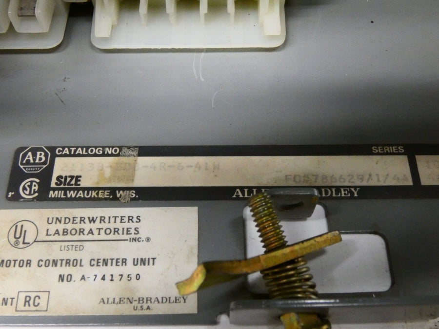 ALLEN BRADLEY 2113B-BDB-4R-6-41W 480V (AS PICTURED) NSNP