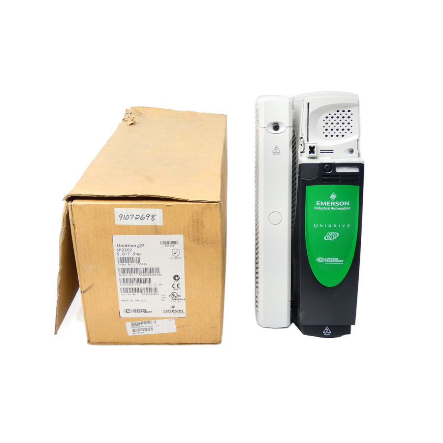 CONTROL TECHNIQUES SP2202 S/W 01.21.00 200-240V 18A NSMP