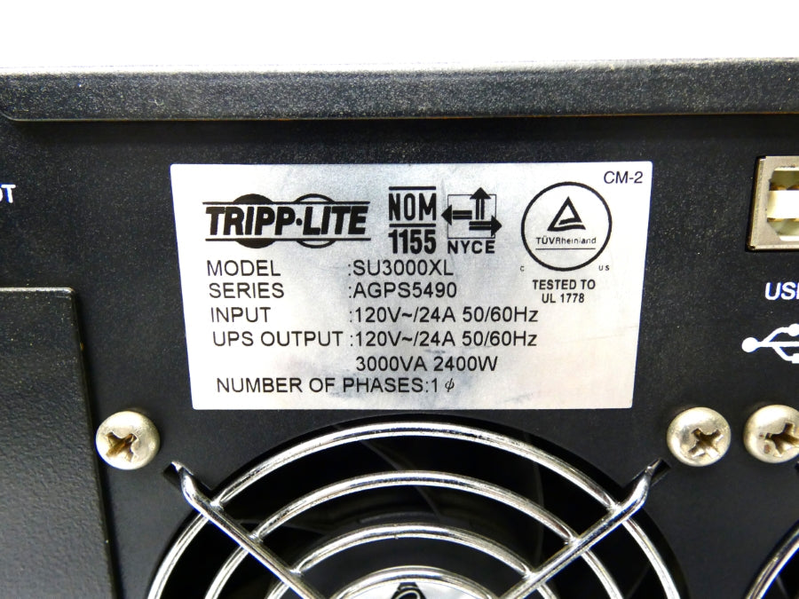 TRIPP-LITE SU3000XL 120V 24A (AS PICTURED) UNMP