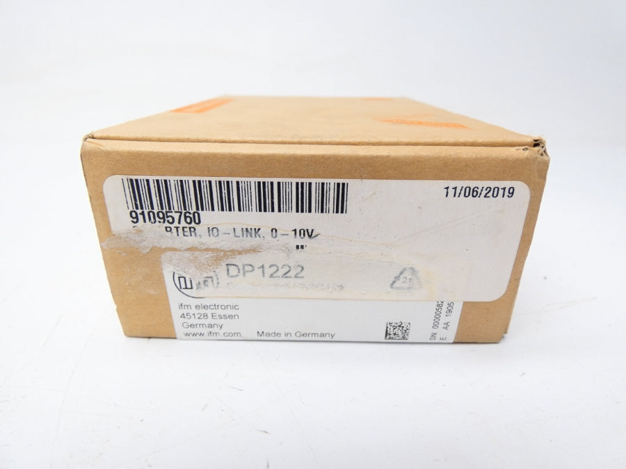 IFM EFFECTOR DP1222 24V 0.3A NSMP