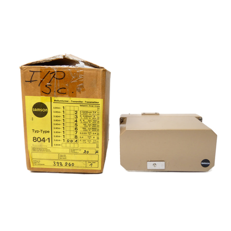 SAMSON 3804-1001.05 NSMP