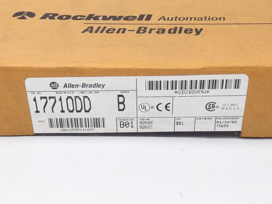 ALLEN BRADLEY 1771-ODD SER. B REV. B01 DATE: 2000 NSFS