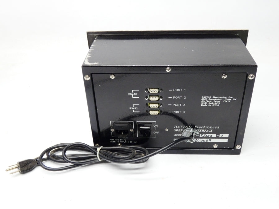 BAYLOR 2210-TI530-3 120VAC (NO KEY) UNMP