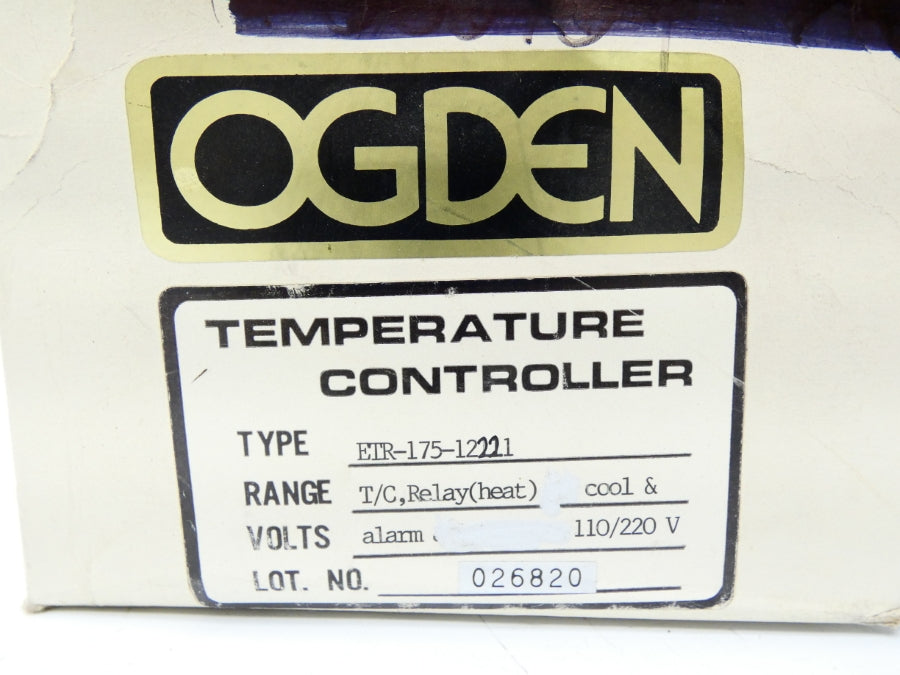OGDEN ETR-175-12221 110/220V NSMP