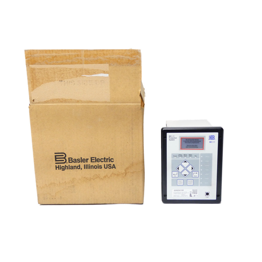 BASLER ELECTRIC BE1-11 G5A1N4J1S0E000 REV. BJ 48-125V NSMP