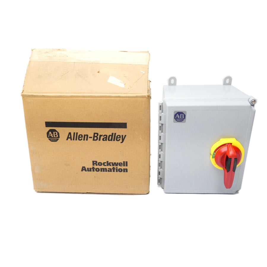 ALLEN BRADLEY 194R-KJ30-1753-PB SER. B 600VAC 30A NSMP