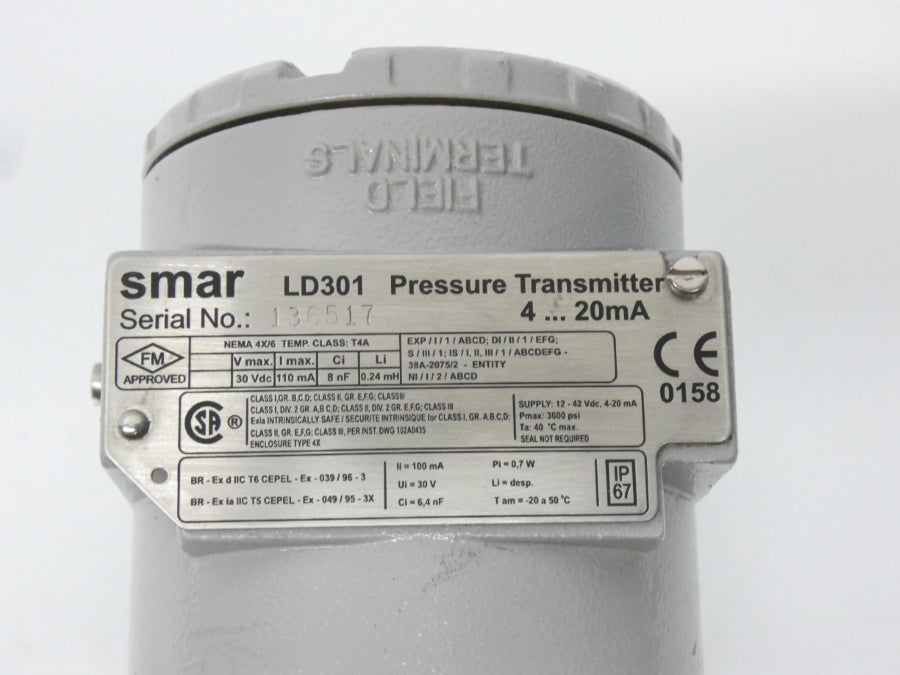 SMAR LD301 30VDC 2300PSI UNMP