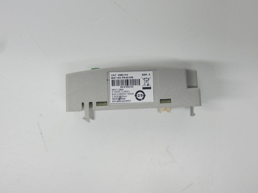 ALLEN BRADLEY 2080-IF4 SER. A 0-10VDC UNMP