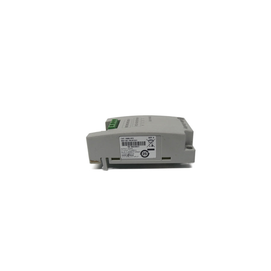 ALLEN BRADLEY 2080-OF2 SER. A 24VDC UNMP