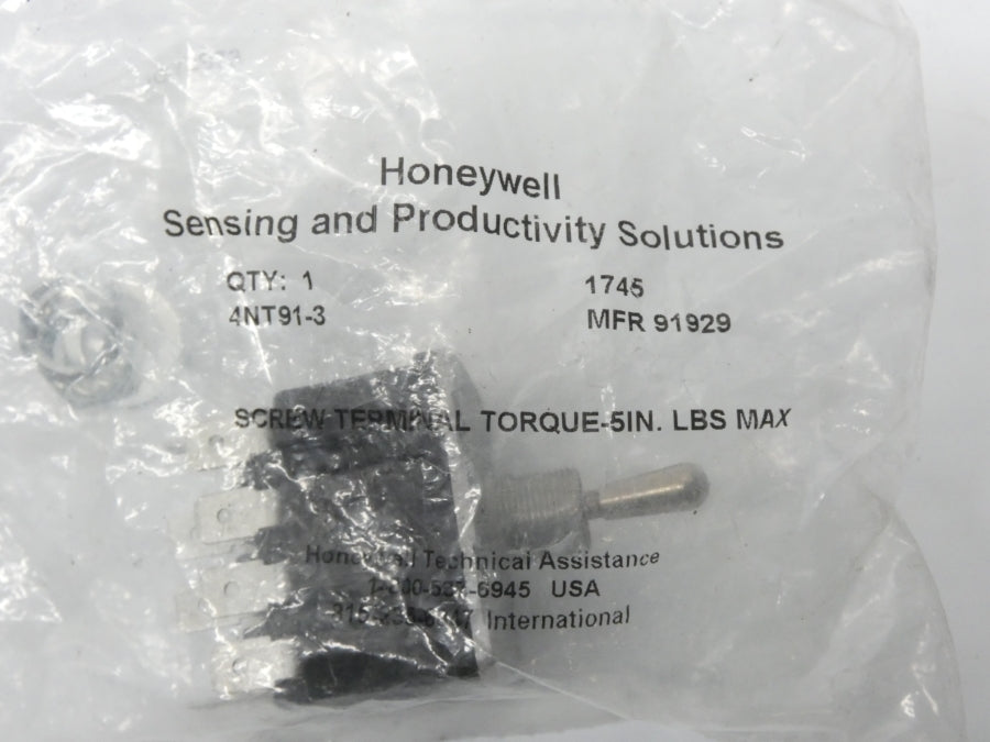 HONEYWELL 4NT91-3 NSMP