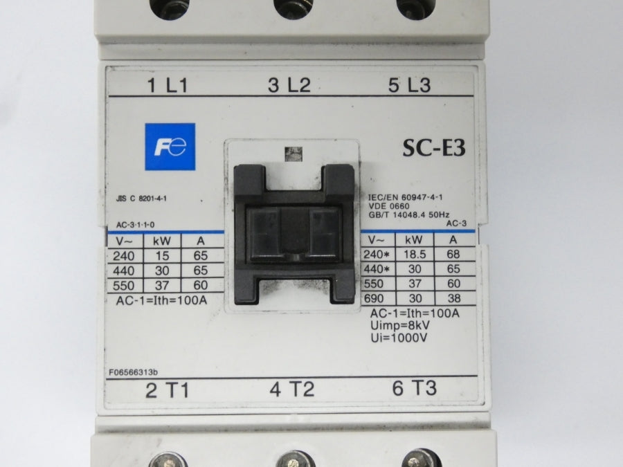 FUJI ELECTRIC SC-E3 415-440/440-480V 100A NSNP