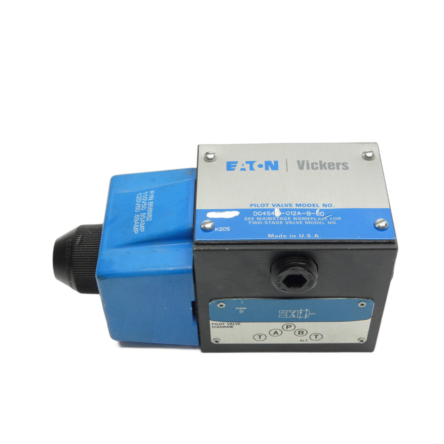 EATON VICKERS DG4S4()-012A-B-60 110/120V .69/.85A NSNP