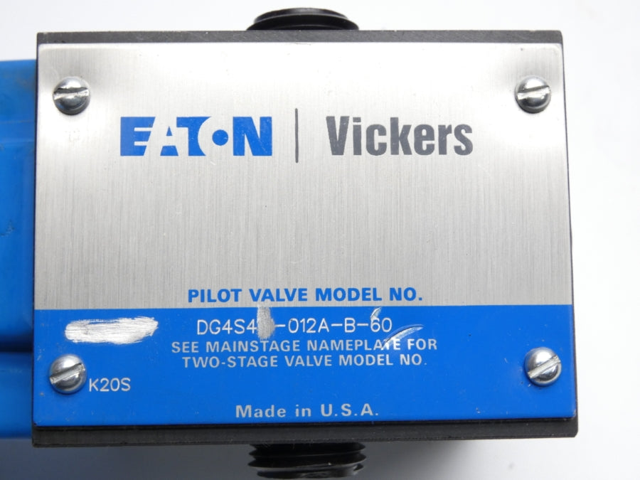 EATON VICKERS DG4S4()-012A-B-60 110/120V .69/.85A NSNP