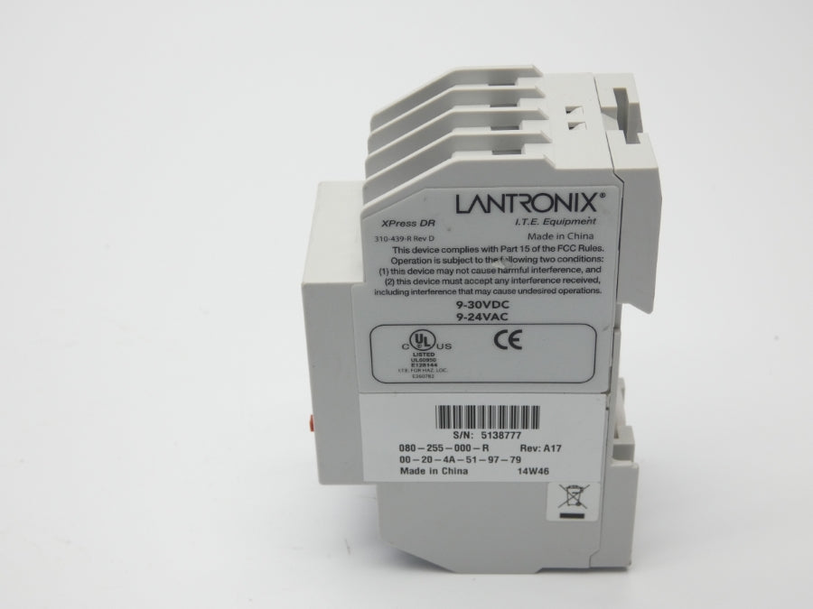 LANTRONIX 310-439-R REV. D 9-30VDC NSNP