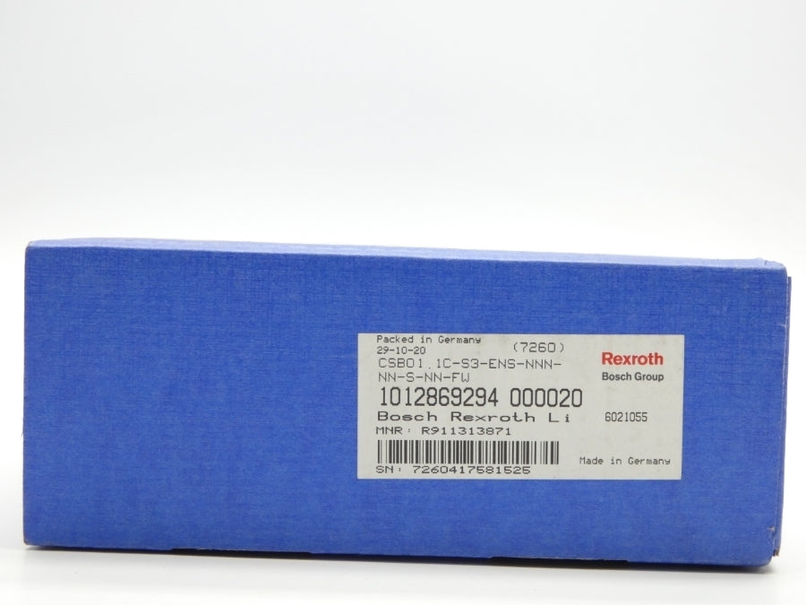 REXROTH CSB01.1C-S3-ENS-NNN-NN-S-NN-FW R911313871 NSMP