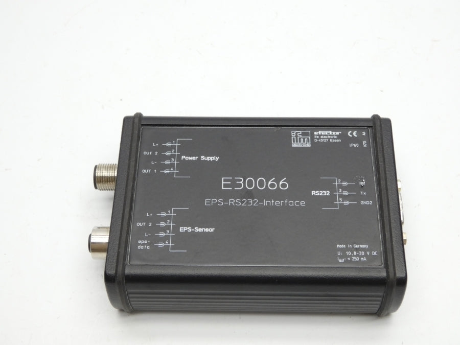 IFM EFECTOR EPS-RS232-INTERFACE E30066 10.8-30VDC NSNP