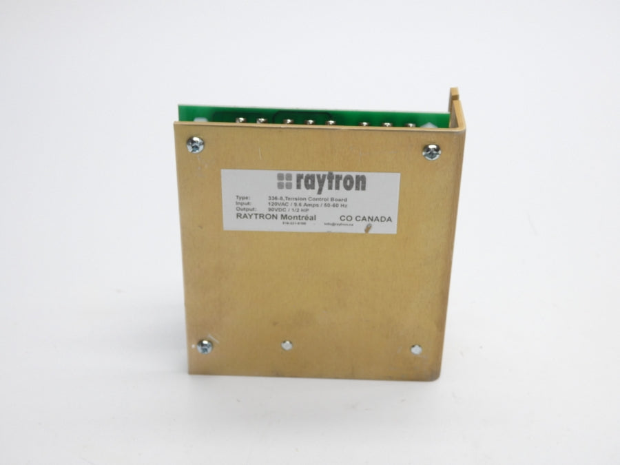 RAYTRON 336-8 120VAC 9.6A NSNP