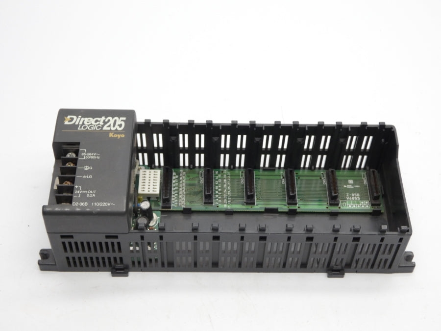 AUTOMATION DIRECT D2-06B 85-264V 0.2A (NO DOOR) UNMP