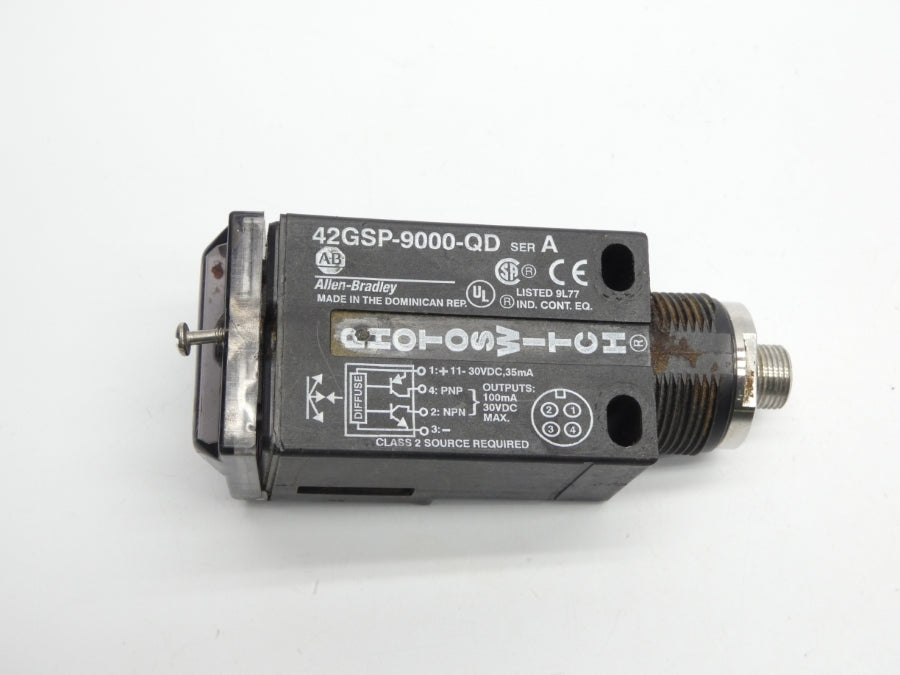 ALLEN BRADLEY 42GSP-9000-QD SER. A 11-30VDC UNMP