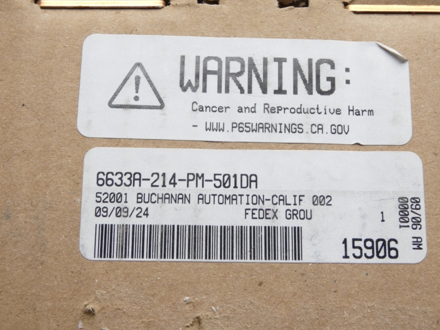 MAC 6633A-214-PM-501DA NSFS