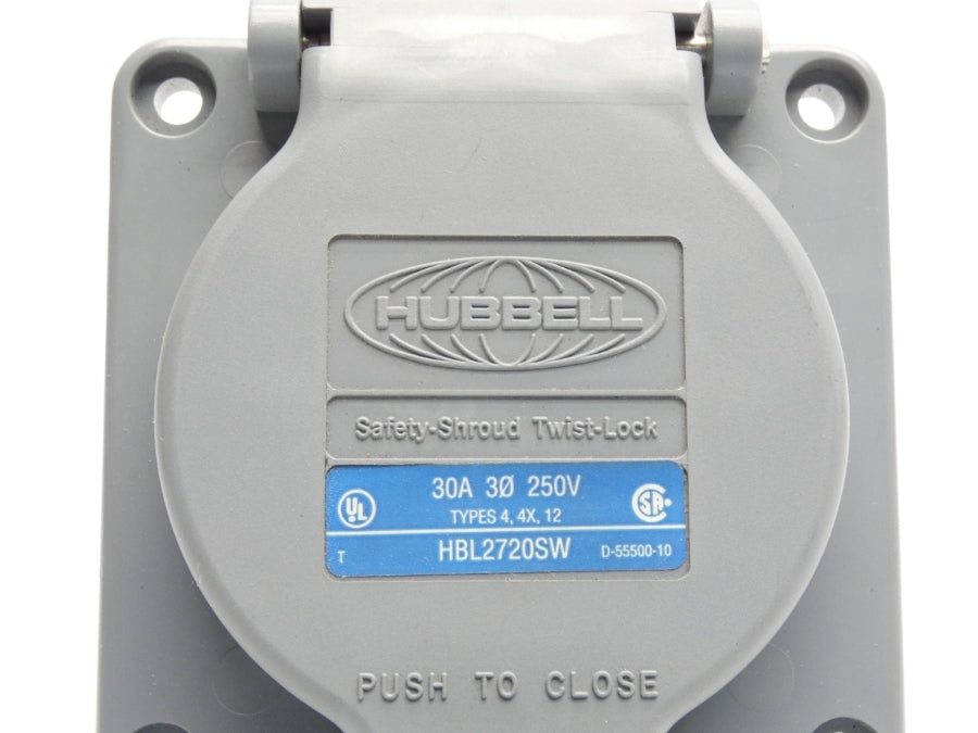 HUBBELL HBL2720SW 250V 30A NSNP