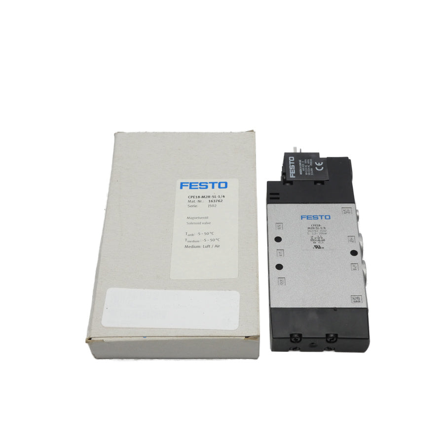 FESTO CPE18-M2H-5L-1/4 163762 99-132VAC NSMP