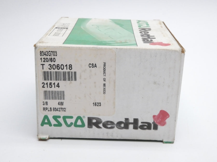 ASCO 8342G703 3/8" (AS PICTURED) NSMP