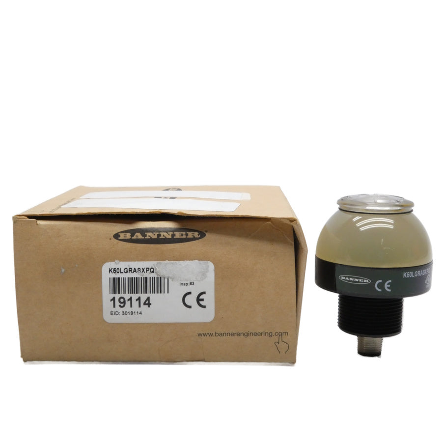 BANNER ENGINEERING K50LGRASXPQ 19114 NSMP