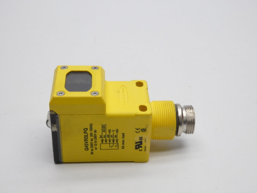 BANNER ENGINEERING Q45VR3LPQ 12-250VDC 5A UNMP