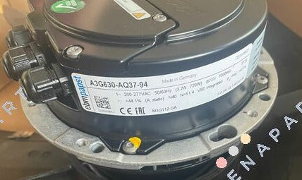 Ebm-papst A3G630-AQ37-94 630mm Axial FAN 1~200/277V 0.72kW 3.2A 1340rpm