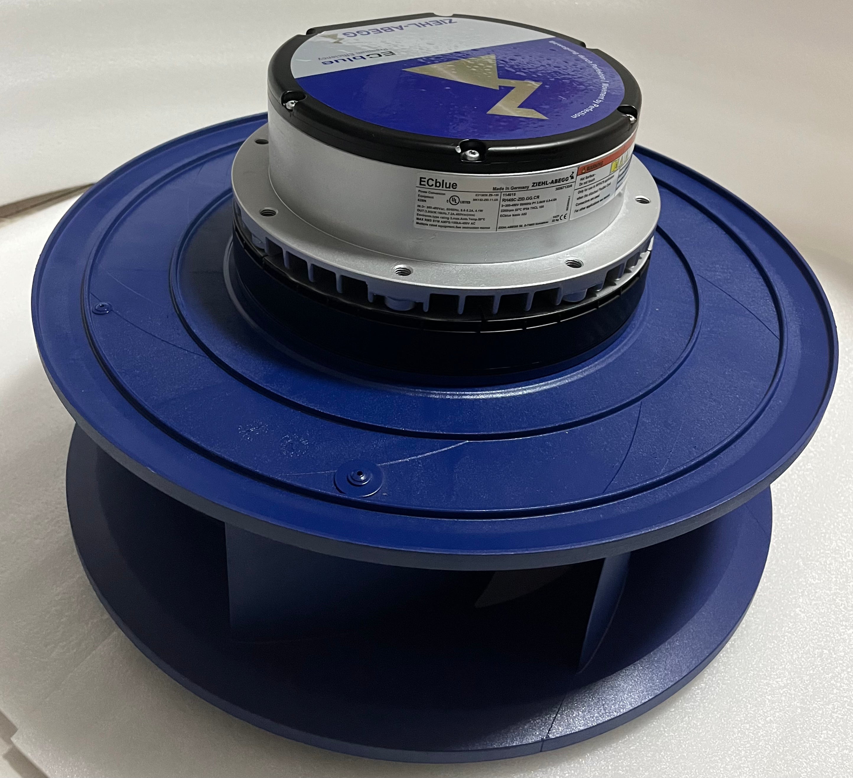 RH45C-ZID.GG.CR 116156 3-380/480V ZIEHL-ABEGG centrifugal fan