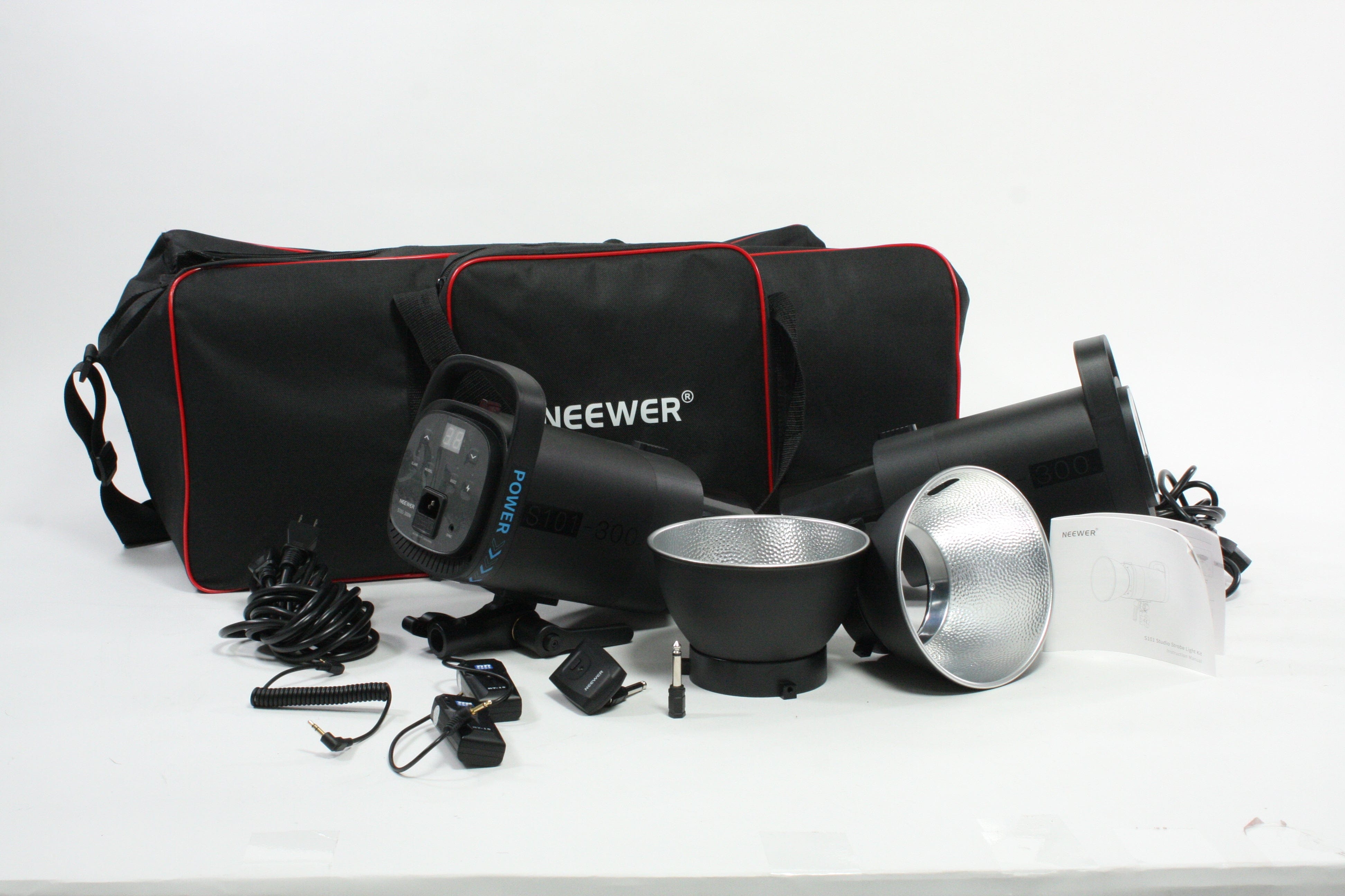 Neewer S101-300 Monolight Studio Strobe Flash Bundle (2)