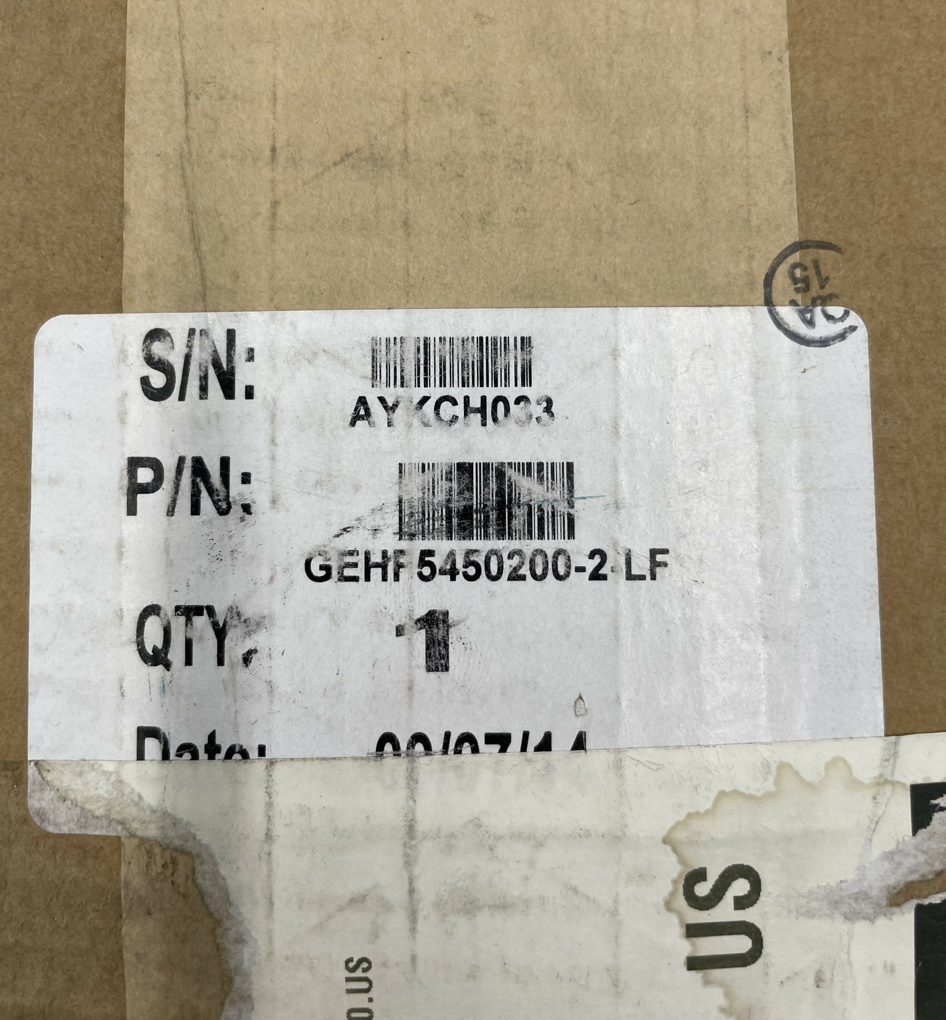 NEW COLLIMATOR LAMP SUPPLY W/LARGER HEAT SINK (5450200-2 GE