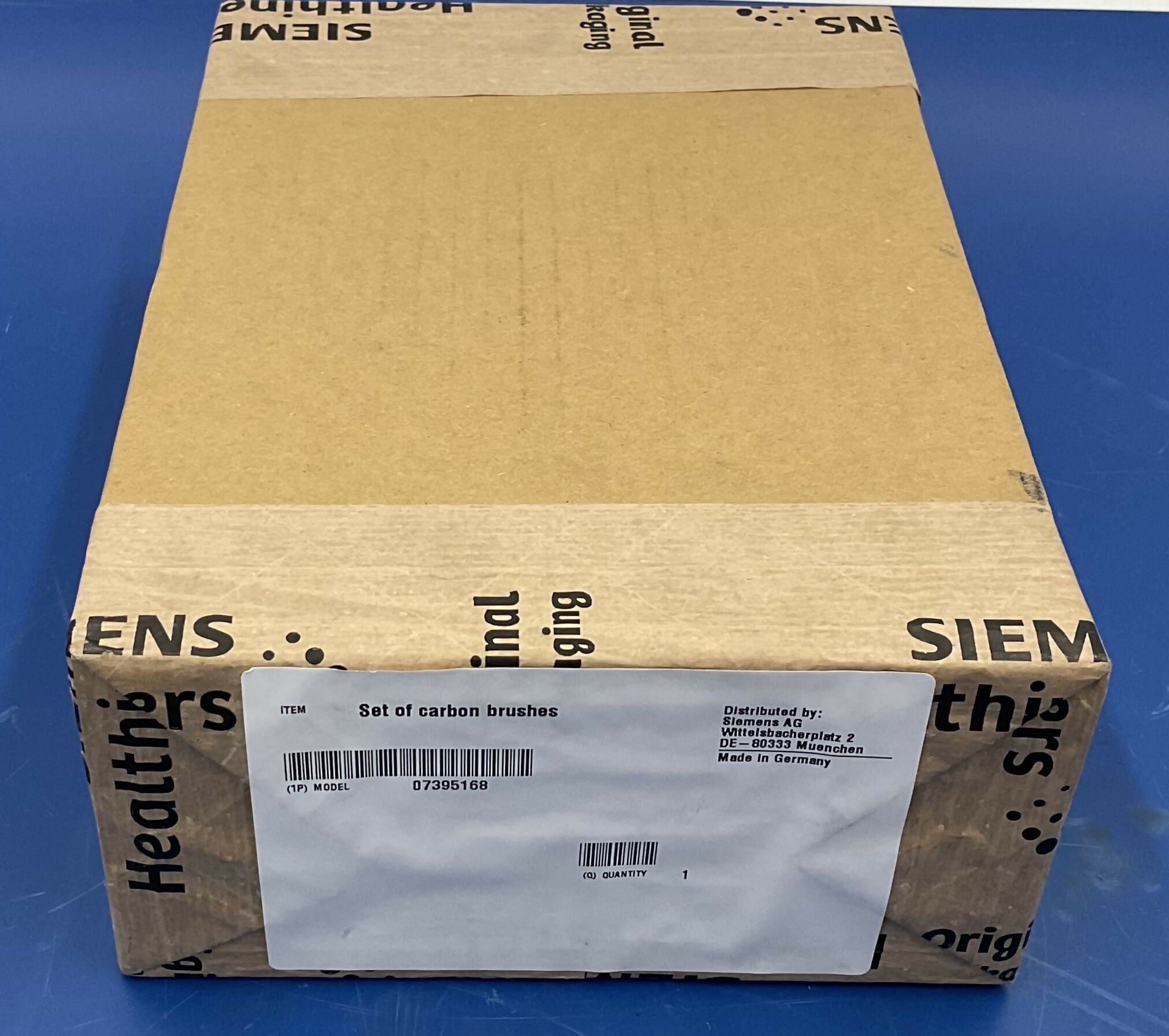 NEW SET OF CARBON BRUSHES (07395168/7395168) SIEMENS
