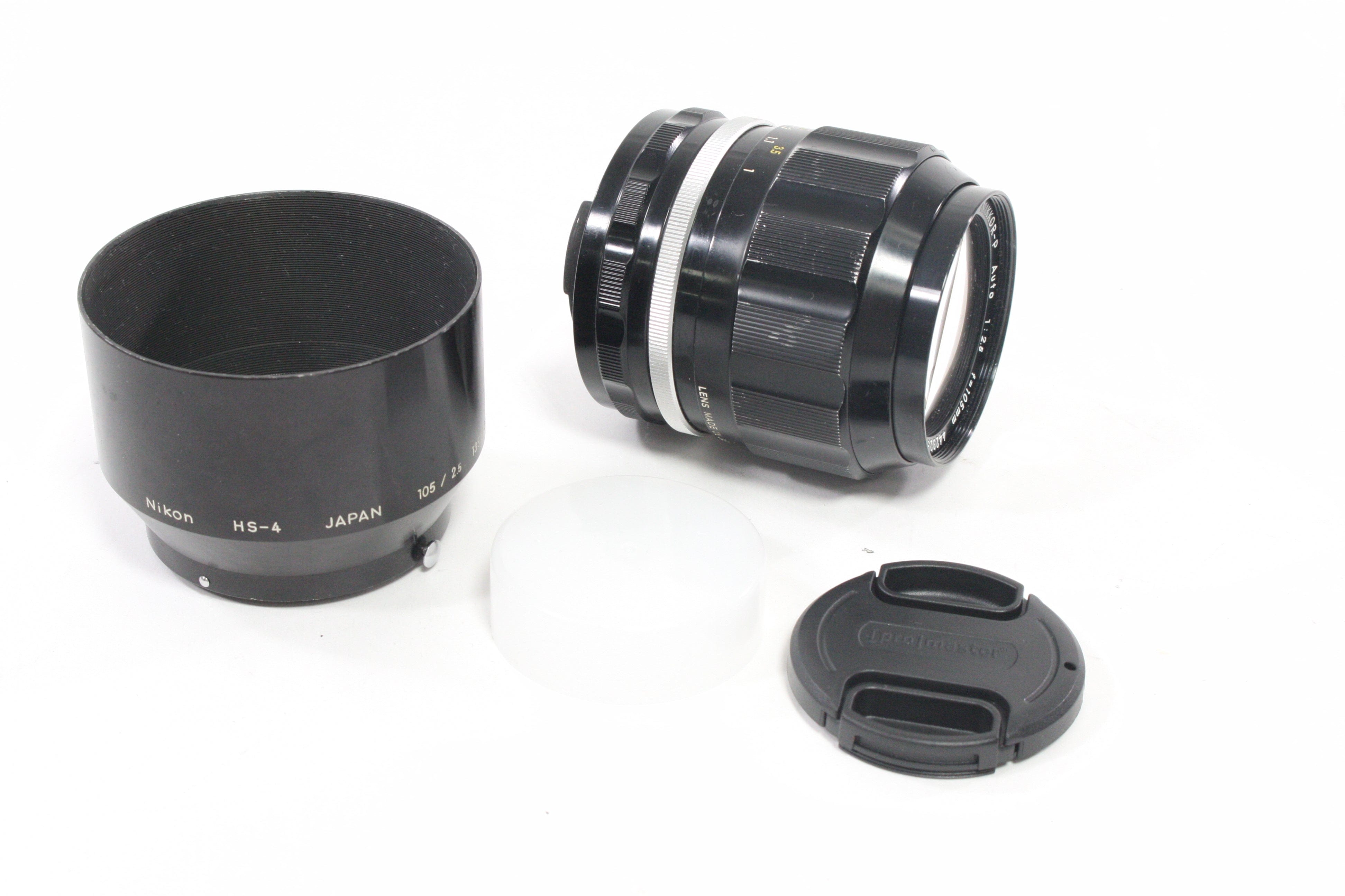 Nikon 105mm f/2.5 Non-AI Nikkor-P Lens for Nikon F Mount