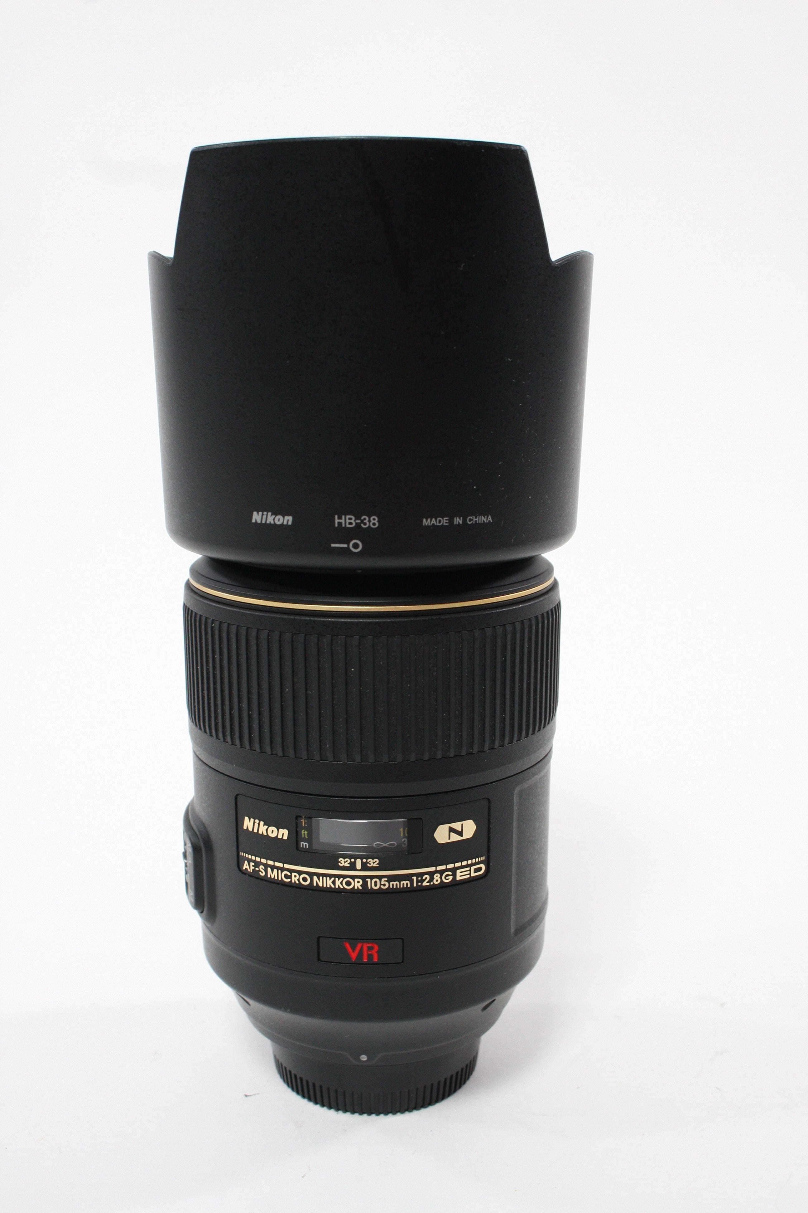 Nikon 105mm f/2.8G ED VR Micro Nikkor Lens for Nikon F Mount