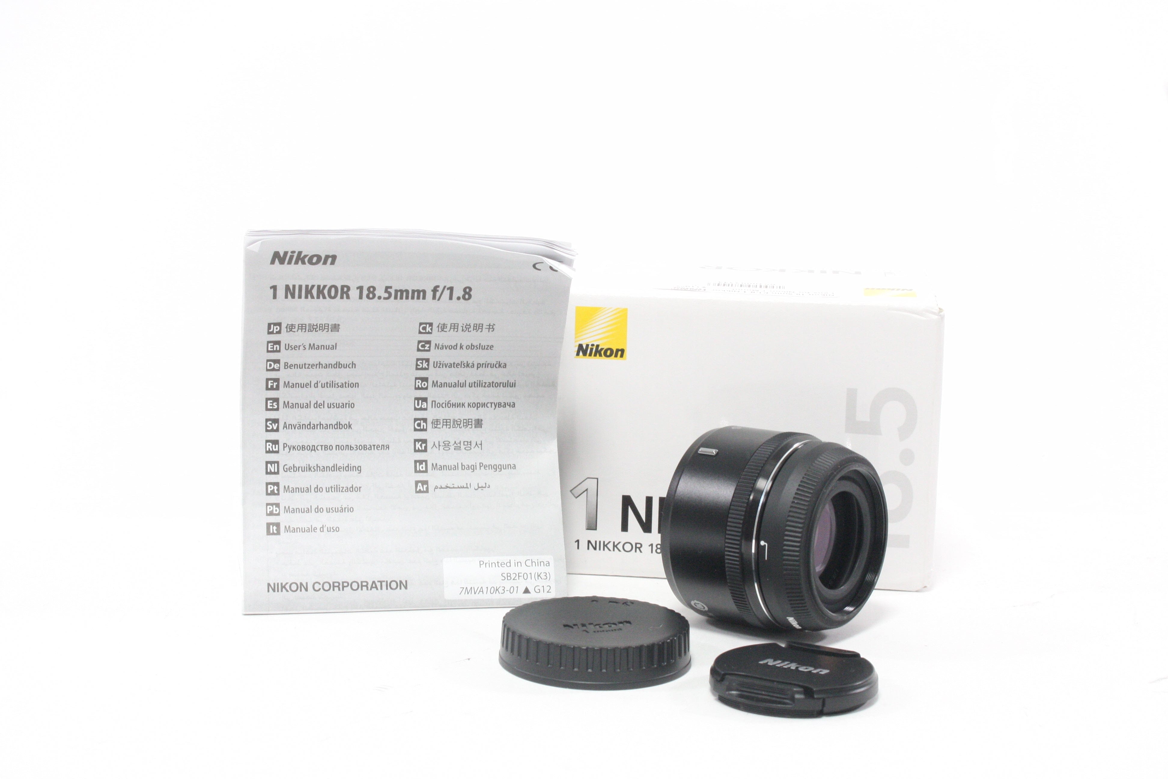 Nikon 18.5mm f/1.8 1 Nikkor Lens for Nikon 1 Mount