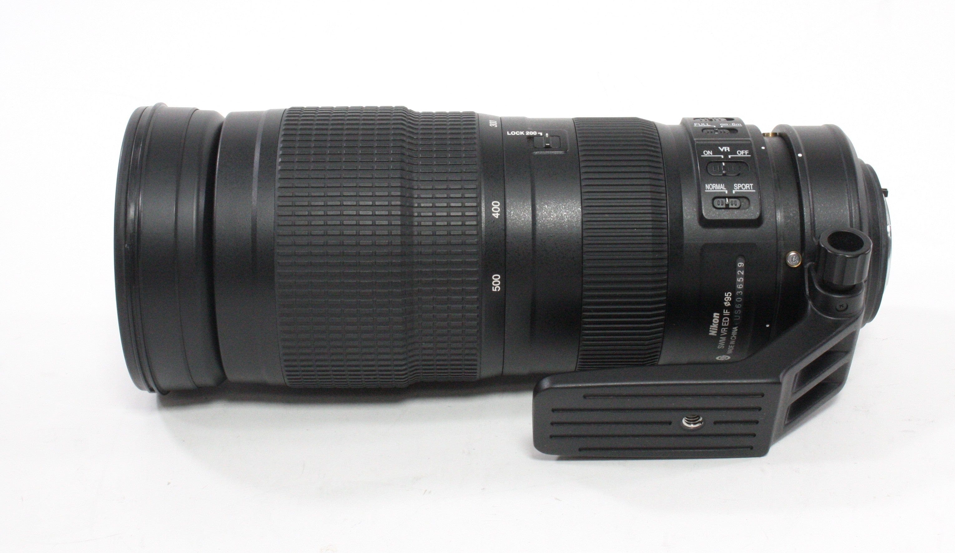Nikon 200-500mm f/5.6E Lens for Nikon F Mount Nikkor AF-S ED VR SWM