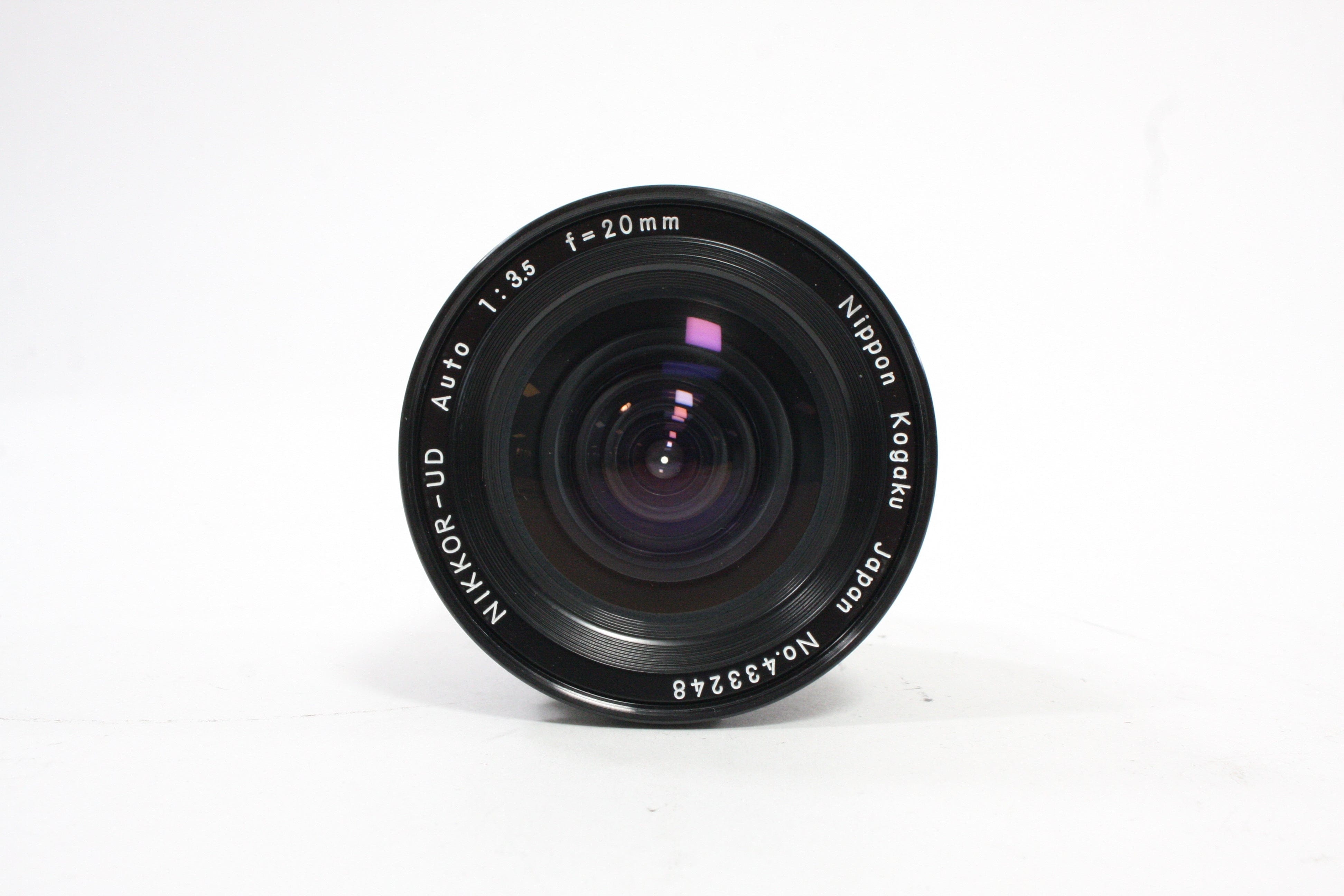 Nikon 20mm f/3.5 Nikkor-UD Non Ai Lens for Nikon F Mount